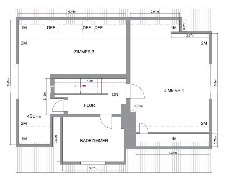 Grundriss DG