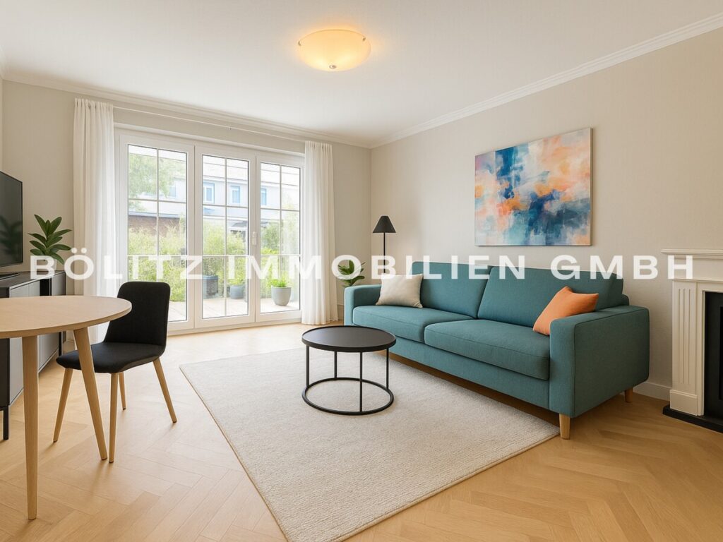 Wohnzimmer EG (gestaged)