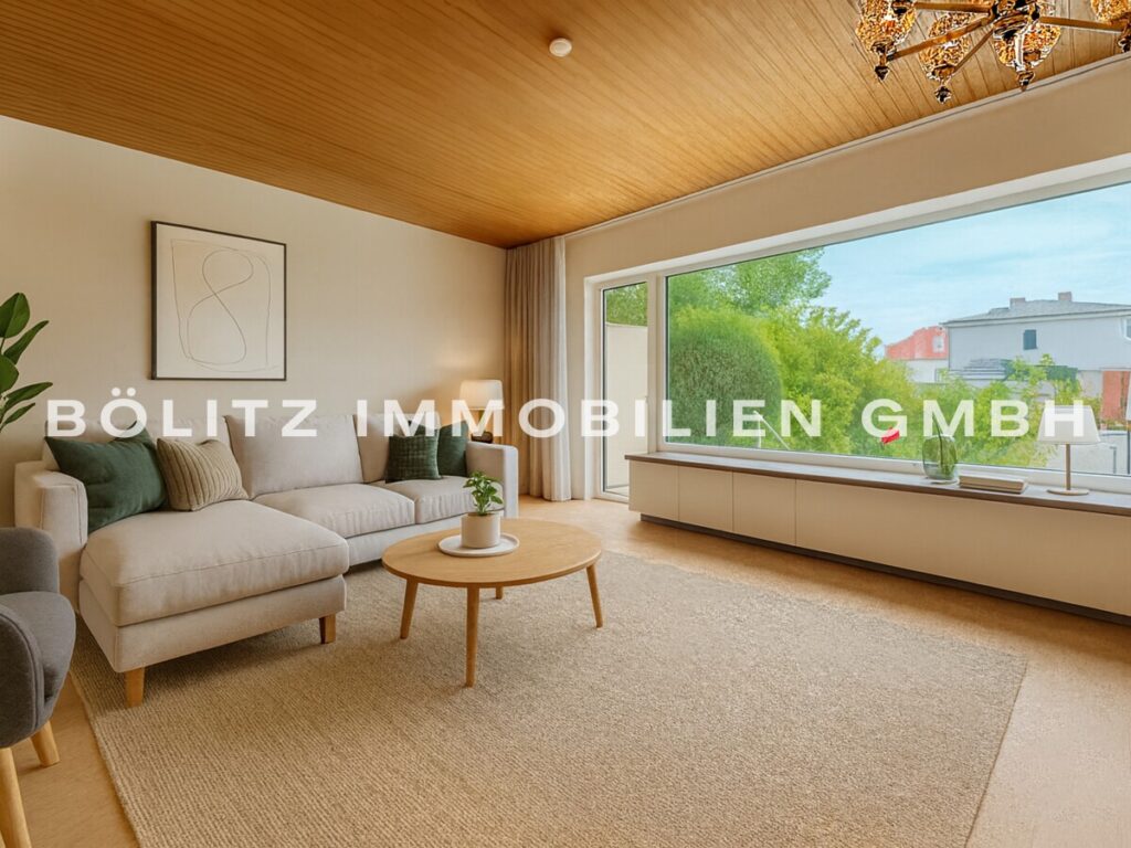 Wohnzimmer EG (gestaged)