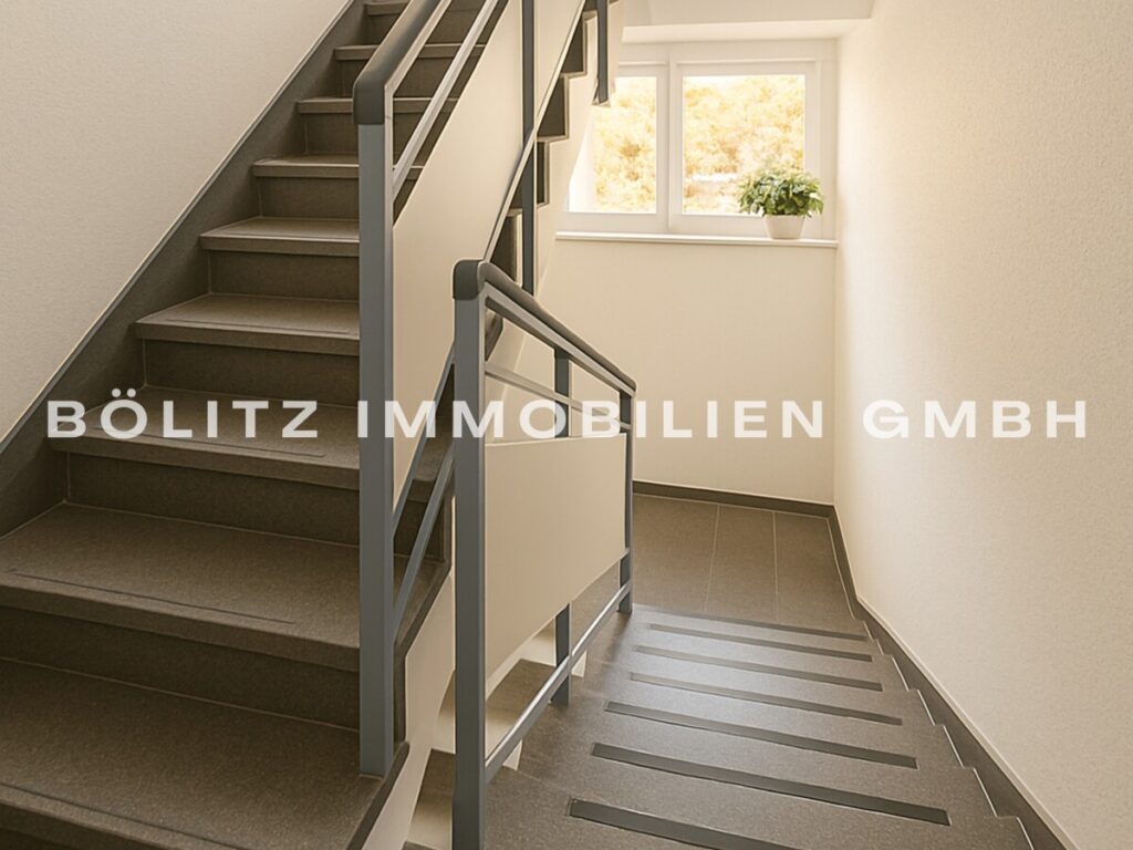 Treppenhaus (bearbeitet mit KI)