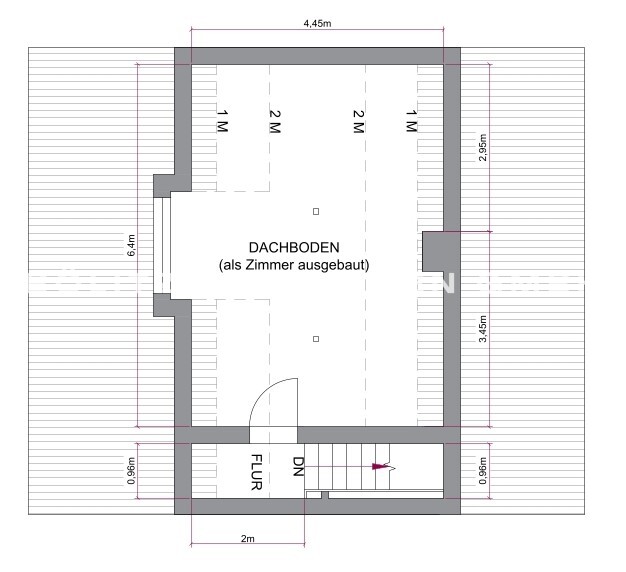 Dachboden Grundriss