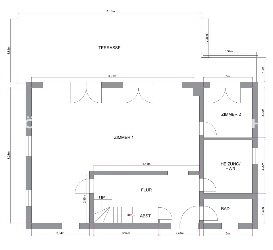 Grundriss EG