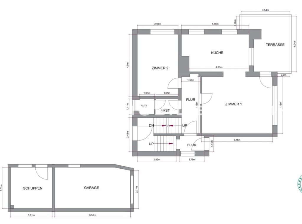 Grundriss HP