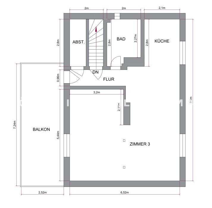 Grundriss DG