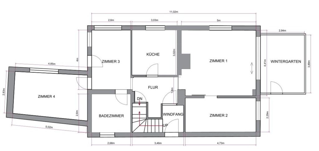 Grundriss EG