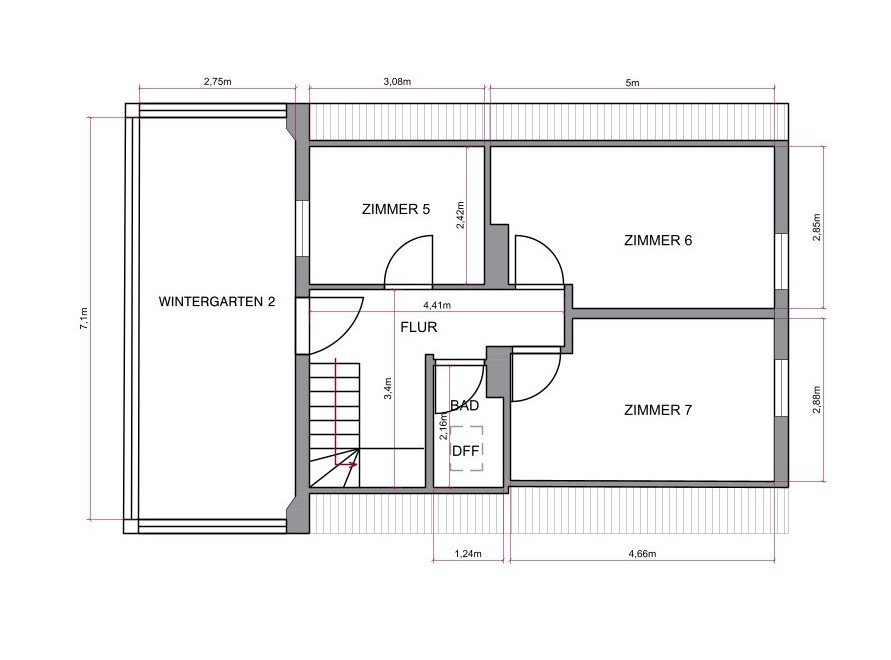 Grundriss DG