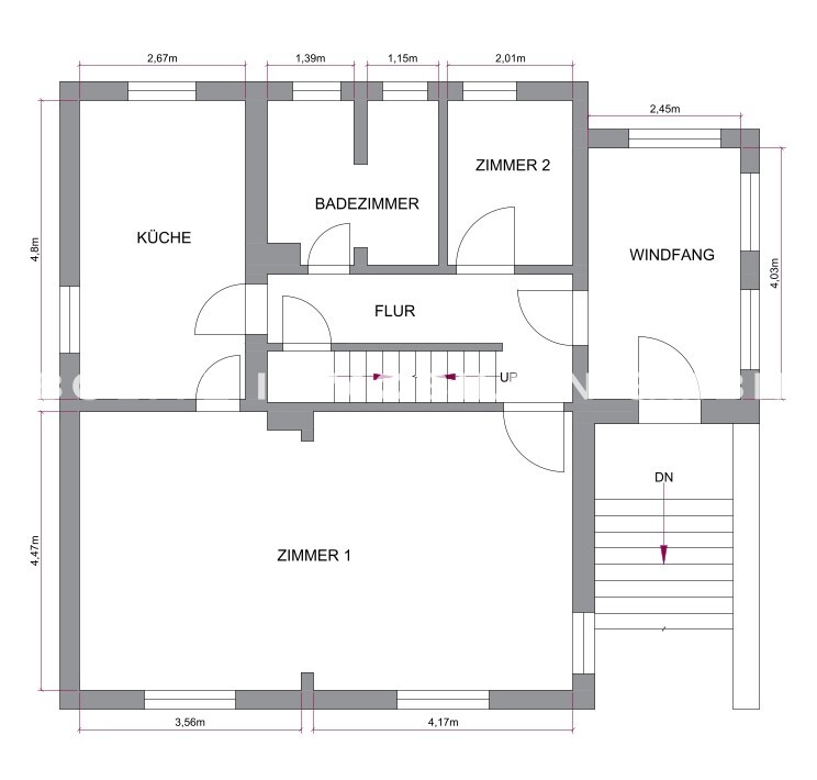 Grundriss HP