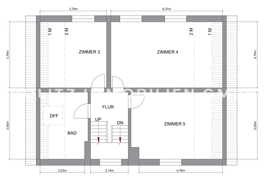 Grundriss Dachgeschoss