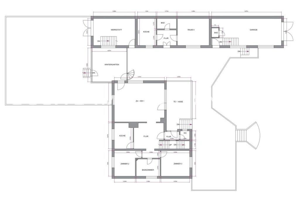 Grundriss EG (Hochparterre)