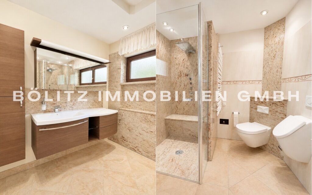 Badezimmer Hochparterre