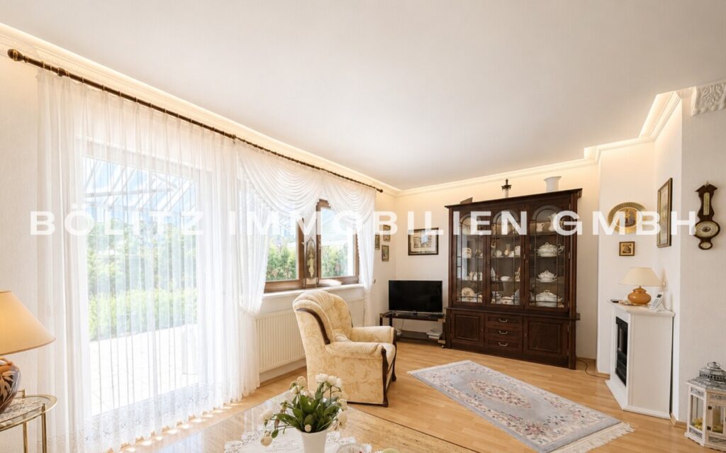 Wohnzimmer weitere Perspektive EG