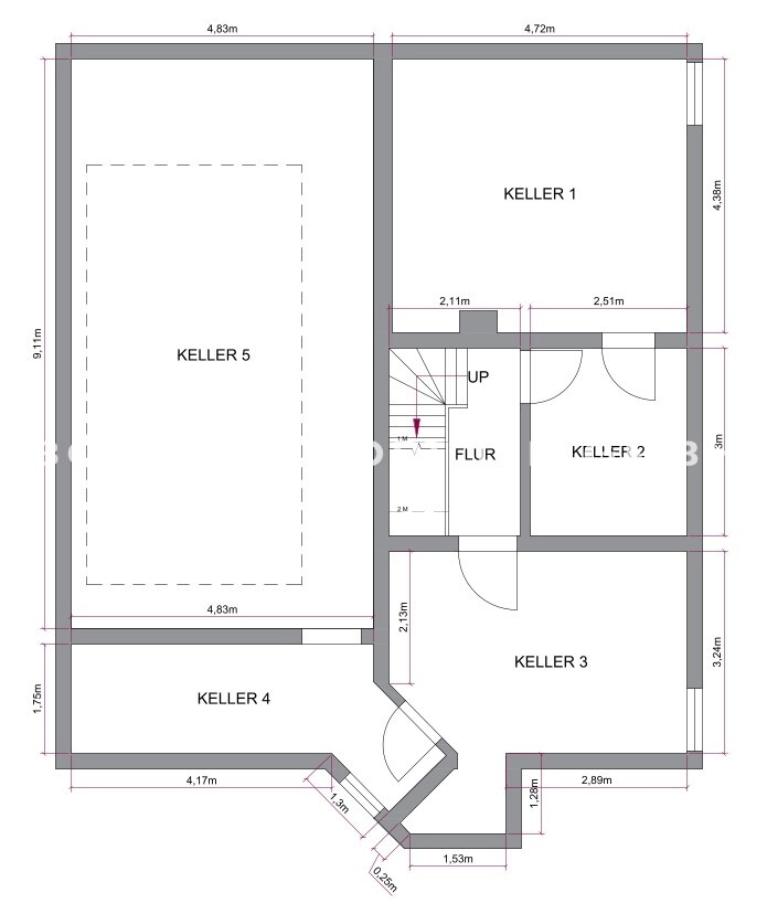 Grundriss EFH KG