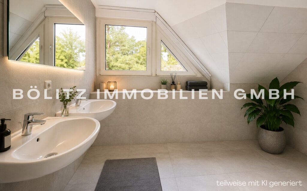 Badezimmer DG gestaged