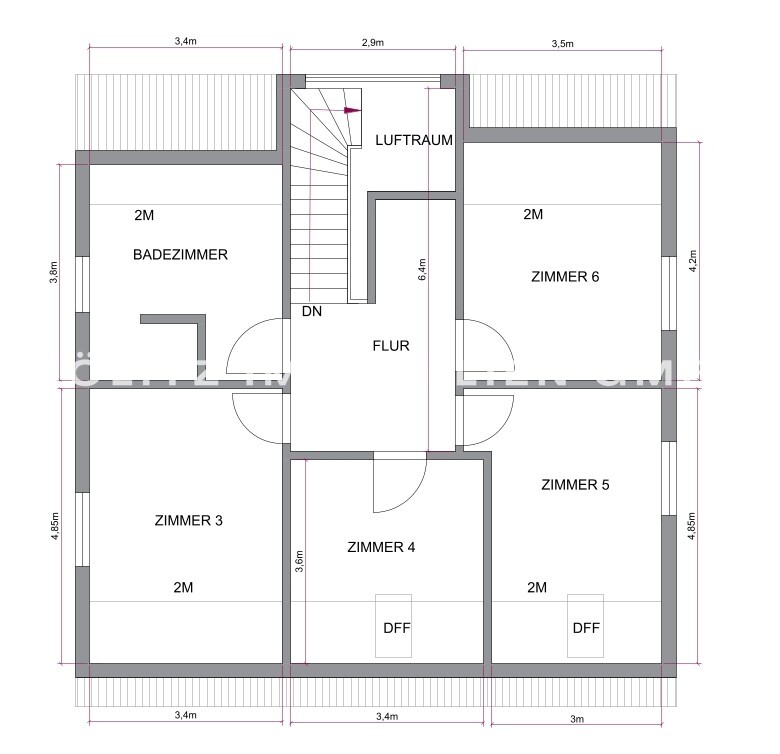 Grundriss DG