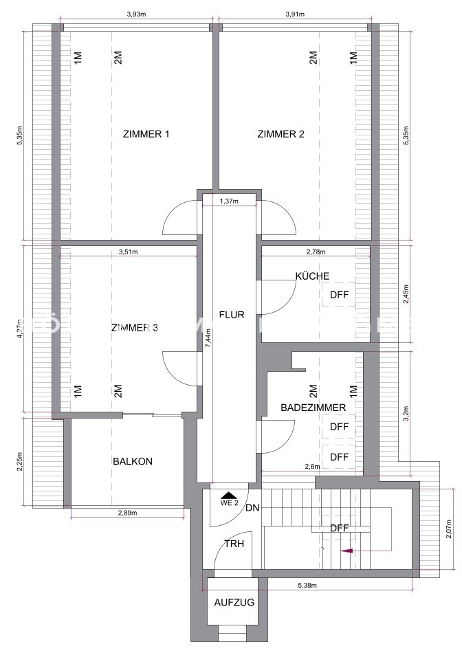 Grundriss DG