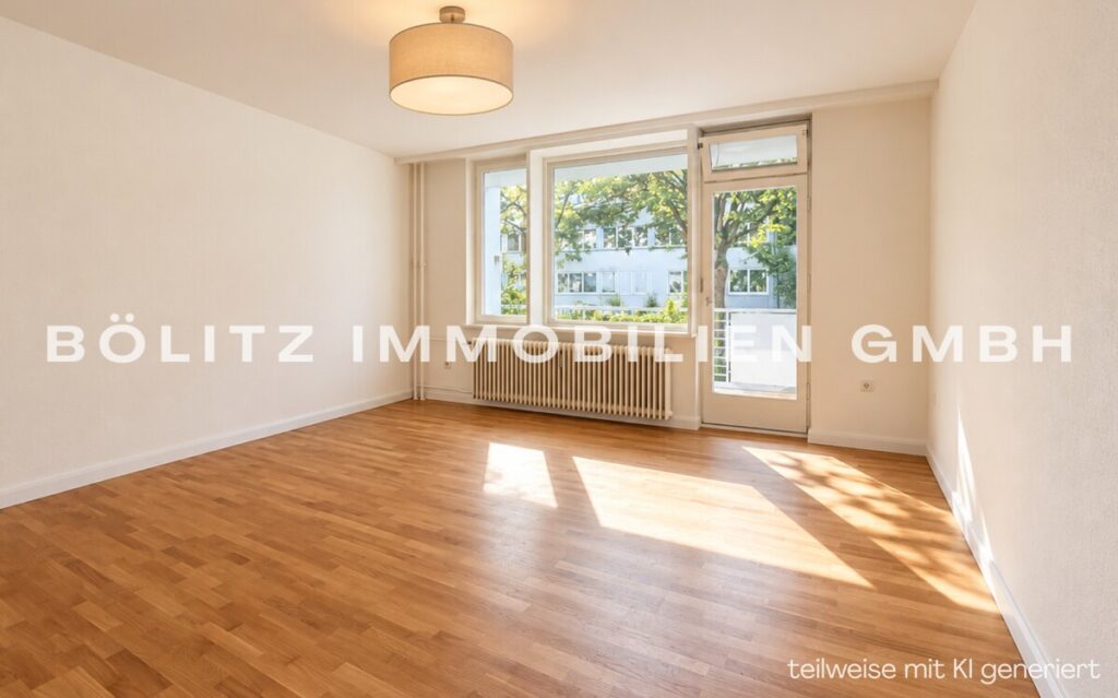 Wohnzimmer aus weiterer Perspektive